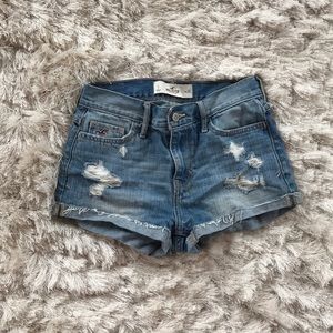 Hollister denim shorts